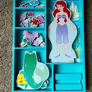 Melissa and Doug Ariel Magnetic Dress Up Doll
